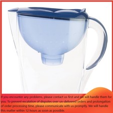 Water Filtration Pitcher Navy 7 cup Capacity - BPA-Free, Dishwasher-Safe, Brita