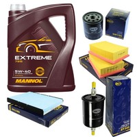 SCT Inspektionspaket 5L Mannol Extreme 5W-40 FüR VW Lupo 1.0 Seat Arosa