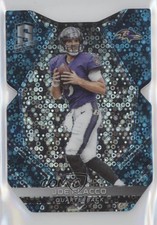 2017 Panini Spectra Neon Blue Prizm Die-Cut 32/35 Joe Flacco #94 l1f