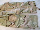 Military Desert Camo Chemical Protective NFR Overgarment Pants Medium Short — photo 8