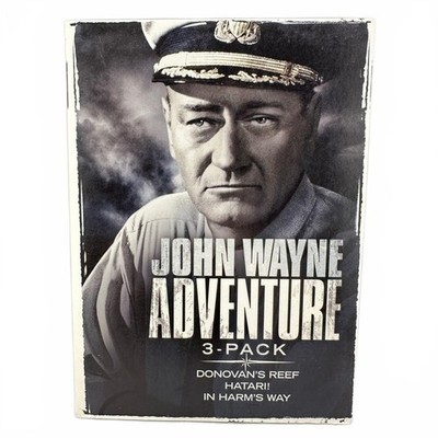 John Wayne Adventure 3-Pack DVD Set - Donovan's Reef, Hatari!, In Harm's Way