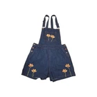 NWT Princess Highway Lulu Embroided Denim Short Overall Size 12
