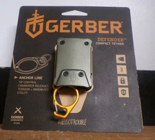 NEW Gerber Defender Compact Wide Mouth Entry Tether Fishing Gear Tool 31-003297
