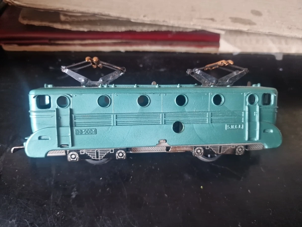 Locomotive Jouef BB 9004 Turquoise SNCF - Echelle HO 1:87 - Vintage