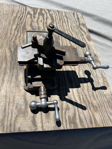 Vintage Delta Milwaukee Rockwell Machinist Lathe Compound XY Cross Slide