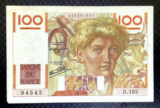 1947 FRANCE - 100 FRANCS - VF+ - L8