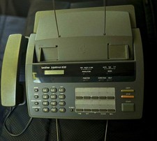 Brother IntelliFAX 635 Fax / Copy Machine Facsimile 1 new roll of paper included