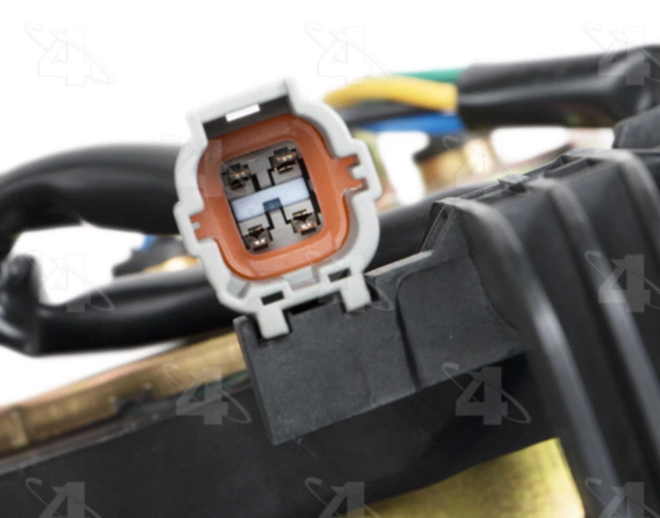 Dual Radiator and Condenser Fan fits 2008-2015 Nissan Rogue Rogue Select  FOUR S - Image 3 of 4