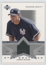 2002 Upper Deck Honor Roll Star Swatches Jason Giambi #SS-JG1 0y0