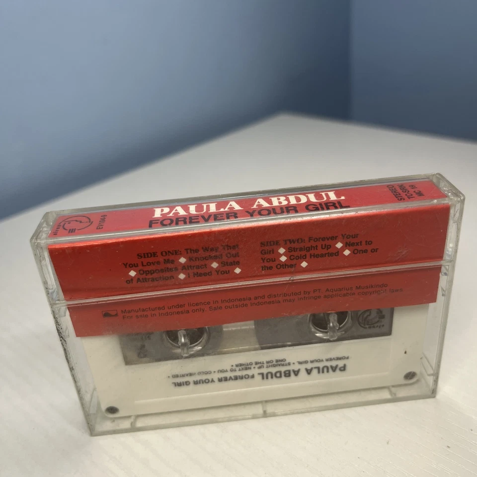 Forever Your Girl by Paula Abdul (Cassette, 1988, Virgin Records)  - Image 3 of 3