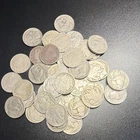 Lot of 40 buffalo nickels, and V nickels FULL ROLL!!￼