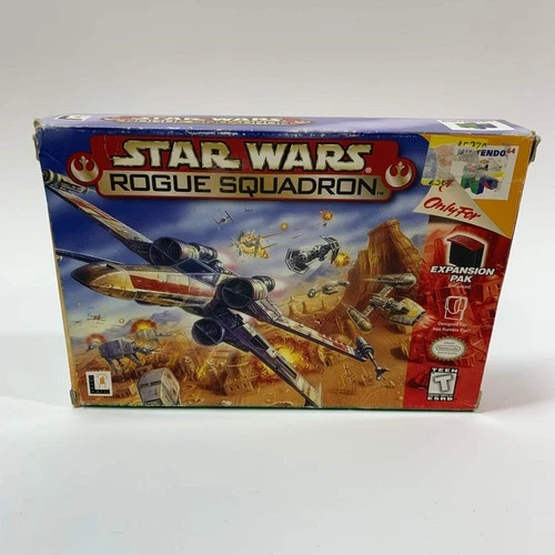 Star Wars Rogue Squadron (Nintendo 64 N64, 1998)