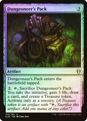 NM Foil Dungeoneer's Pack, MTG, Baldur's Gate, Magic the Gathering, 312