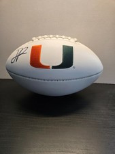Jaelan Phillips Miami Hurricanes Signed Football Fanatics Cert.