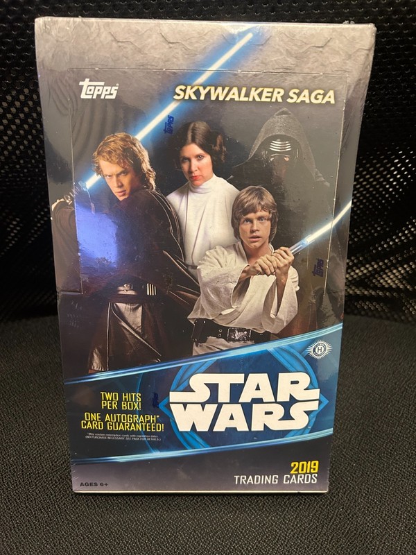 Rare HOBBY BOX  2019 TOPPS STAR WARS TRADING CARDS Box FACTORY SEALED