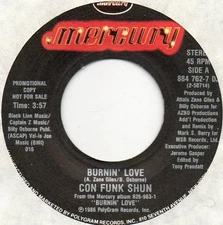 Con Funk Shun - Burnin' Love, 7", (Vinyl)