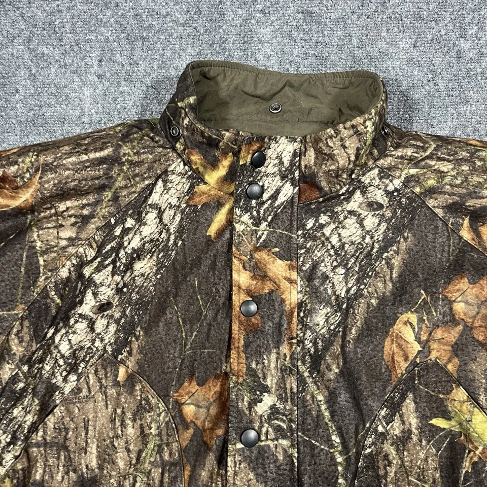 Game Winner Sports Wear Jacket Mens Extra Large Mossy Oak Breakup Camo Hunting - Image 2 of 4