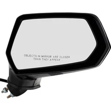 Power Mirror For 2010-2015 Chevrolet Camaro Passenger Side Manual Fold Paintable