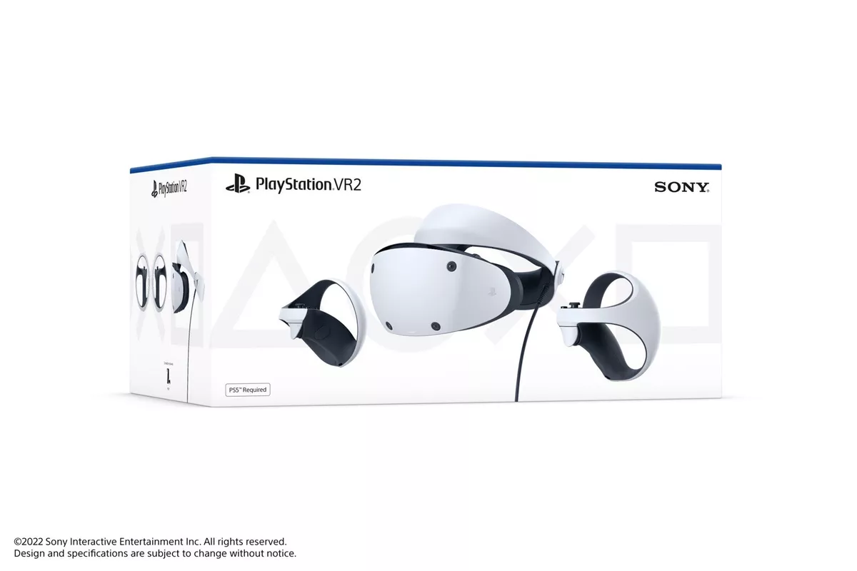 PlayStation PS VR2 Virtual Reality Headset & Sense Controllers for PlayStation PS VR2 Virtual Reality Headset & Sense Controllers for