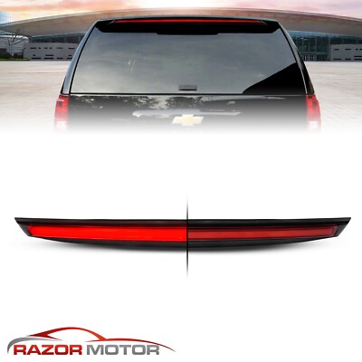 07-14 Red Brake Center High Mount Stop Light For Chevy Cadillac Escalade Yukon