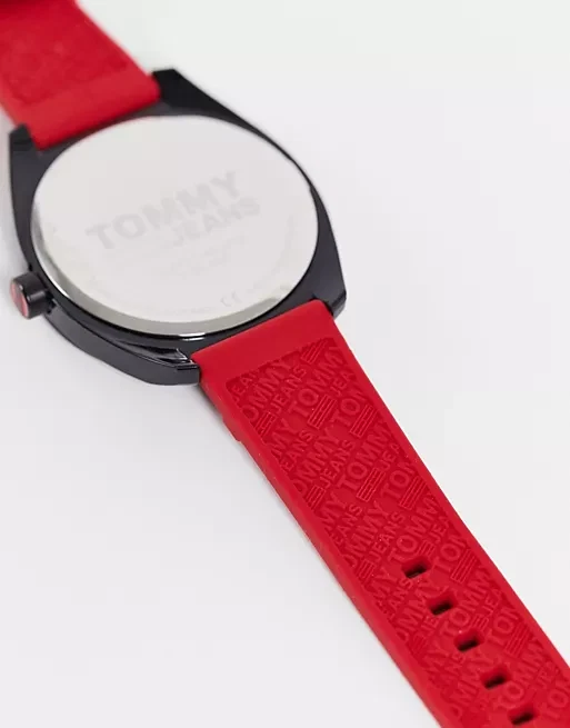 Tommy Hilfiger Red Mens Analogue Watch San Diego 1791929 - image 4 of 4