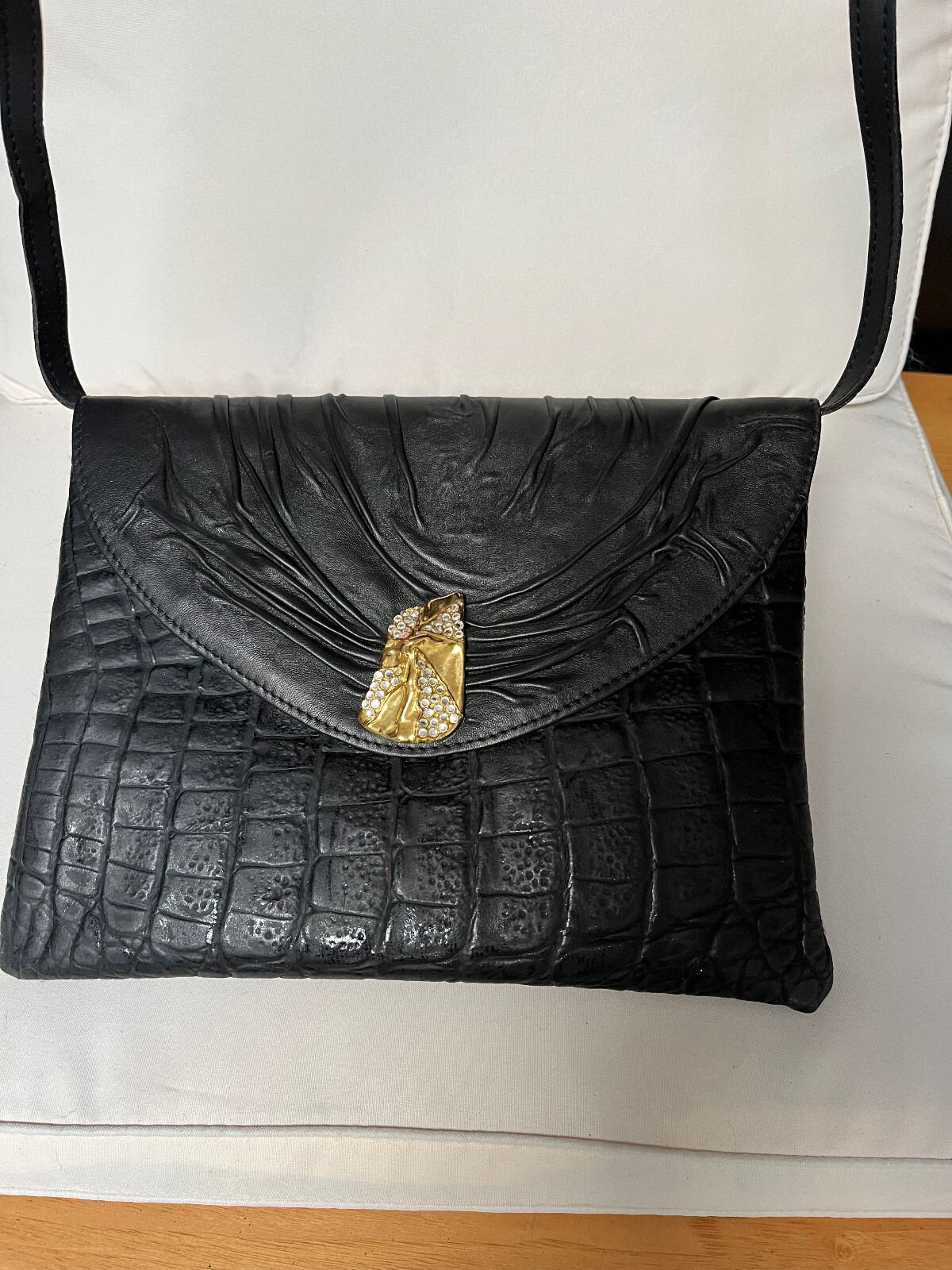 Borsa originale Luisi Briglia vintage nuova con etichetta e tracollina