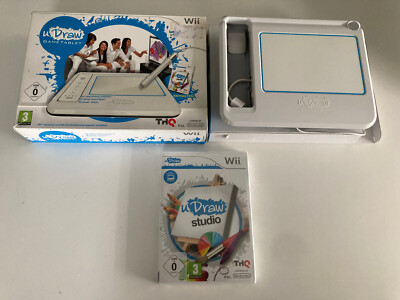 Nintendo Wii UDraw Game Tablet + U Draw Studio in OVP #2