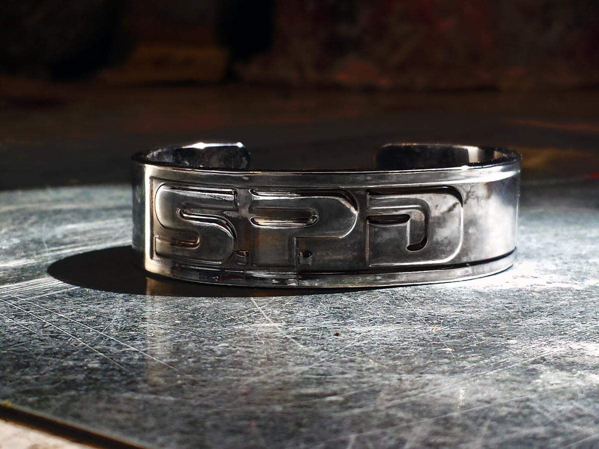 Solid metal Power Rangers SPD cuff prop replica cosplay Dekaranger