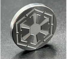 Golf Ball Marker - Old Republic - Stainless Steel