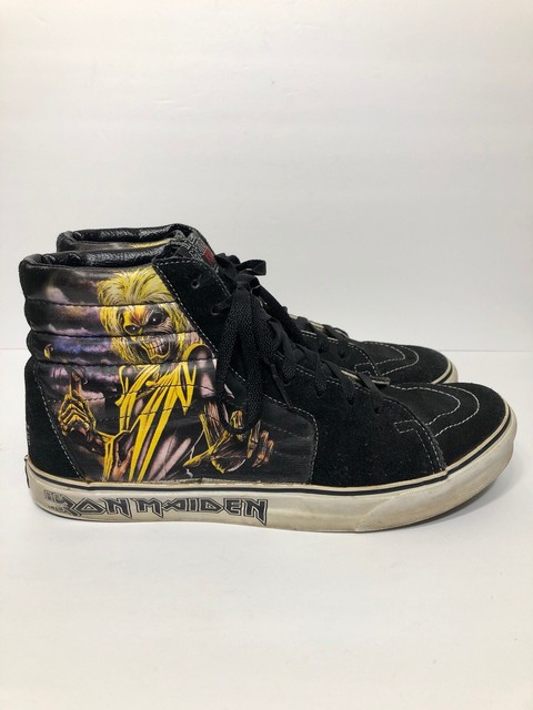 iron maiden vans high tops