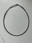 18” Italian 925 Sterling Silver Omega Necklace 20 Grams — photo 7