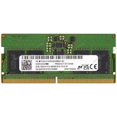 Micron 8GB DDR5 SODIMM MTC4C10163S1SC48BA1 MTC4C10163S1SC48B