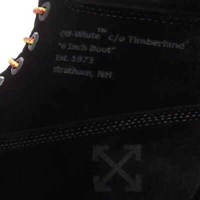 Off White x Timberland Velvet Boots NEW Sneakers Shoes | eBay