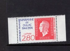 France 1994 2.80fr Marianne De Dulac , Stamp Day Booklet Stamp MNH 2408