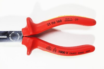 Knipex 25 06 160 Snipe Nose Side Cutting Plier | eBay