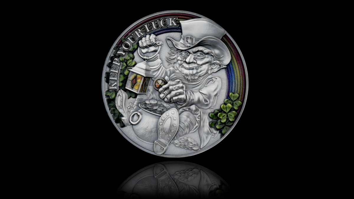 Keep Your Luck 50 g Antique finish Silver Coin 2000 Francs CFA Cameroon  2022 | eBay