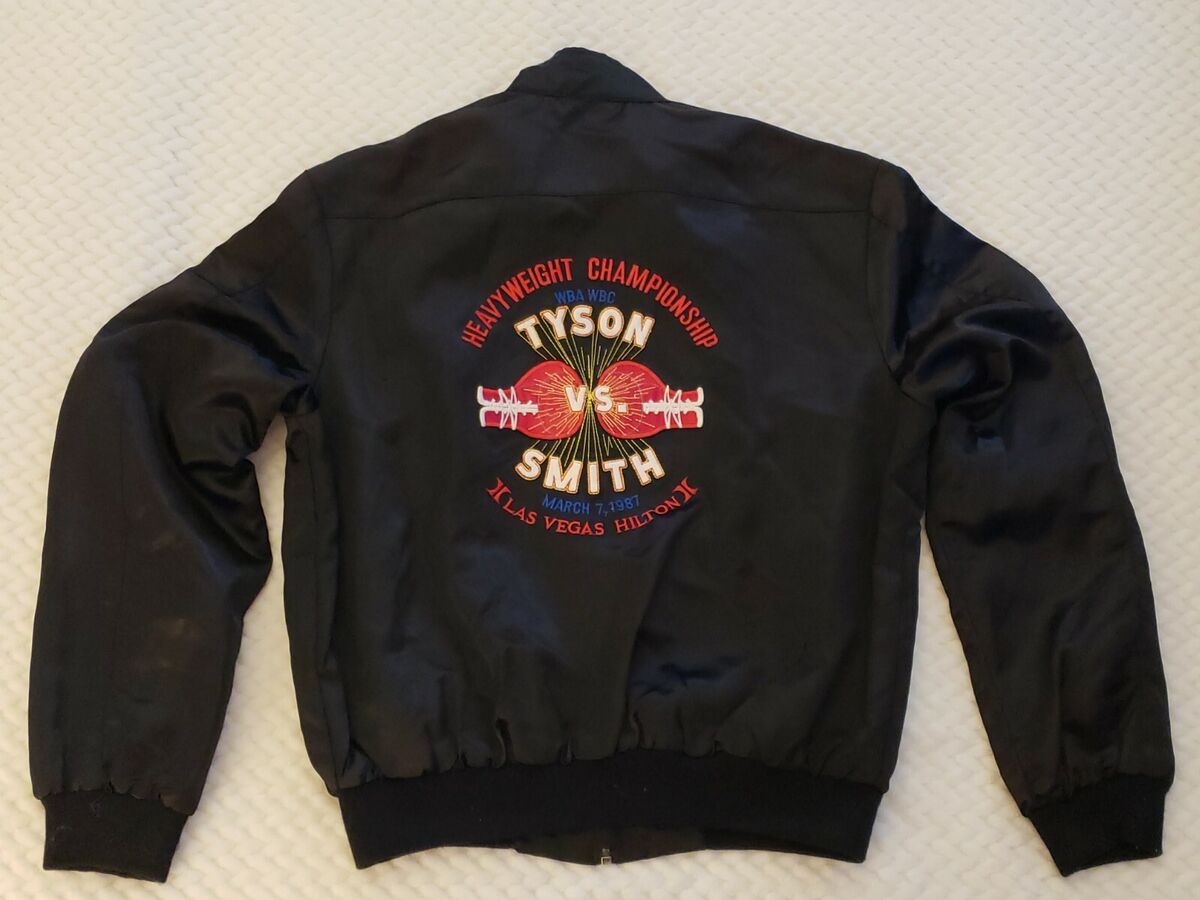 Mike Tyson Vs James “Bonecrusher” Smith 1987 Jacket Las Mike Tyson Vs James “Bonecrusher” Smith 1987 Jacket Las