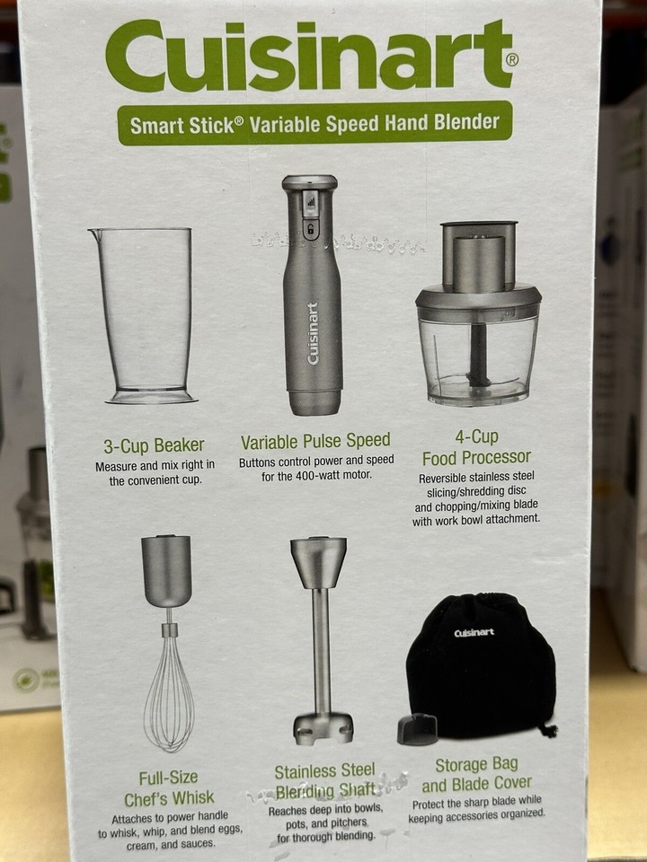 Cuisinart Smart Stick Variable Speed Hand Blender eBay