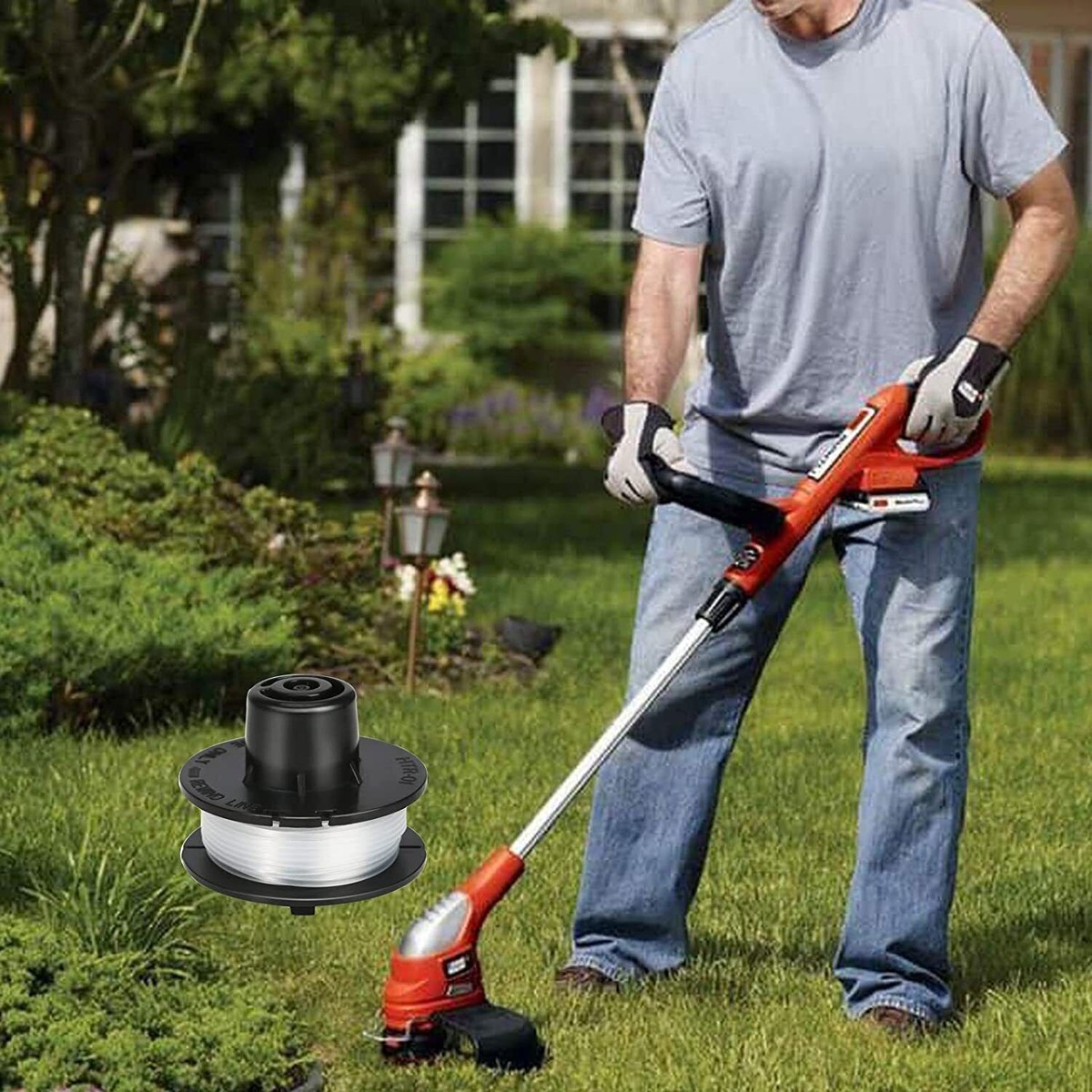 Trimmerspule Line 88175 – Ersatz Für Toro Trimmer, Vorgewickelt, Einfach Zu Wechseln