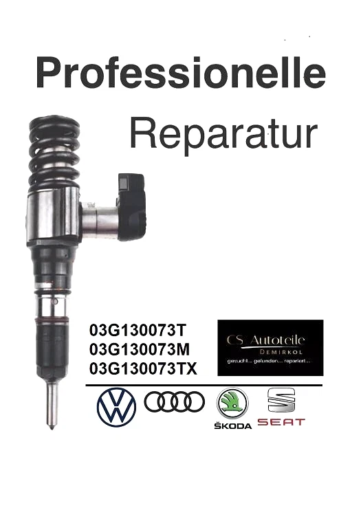VW Audi Skoda 2.0 TDI 170 PS BRD BMN BMR Pumpedüse Düse 03G130073T 03G130073M - Bild 3 von 4