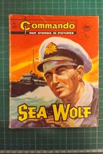 COMMANDO COMIC WAR STORIES IN PICTURES No.623 SEA WOLF GN72