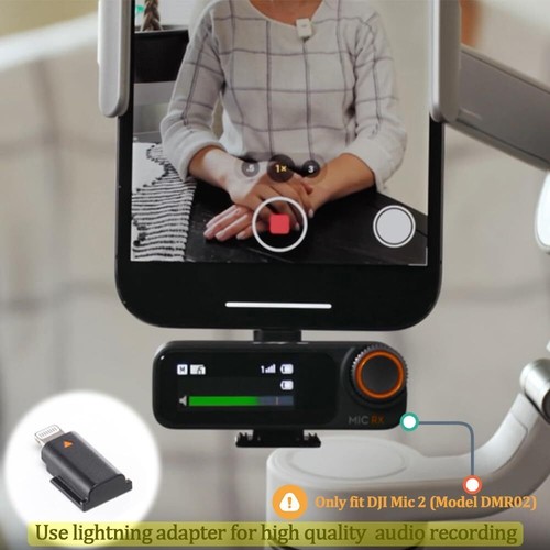 Original Mobile Phone Adapter for DJI Mic 2 (Lightning) - Compatible with DJI - 第 5/6 張圖片