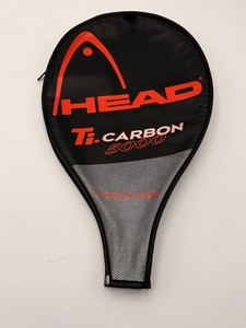HEAD Ti. Carbon 5000 Racquet Cover – Titanium Mesh – Black & Silver