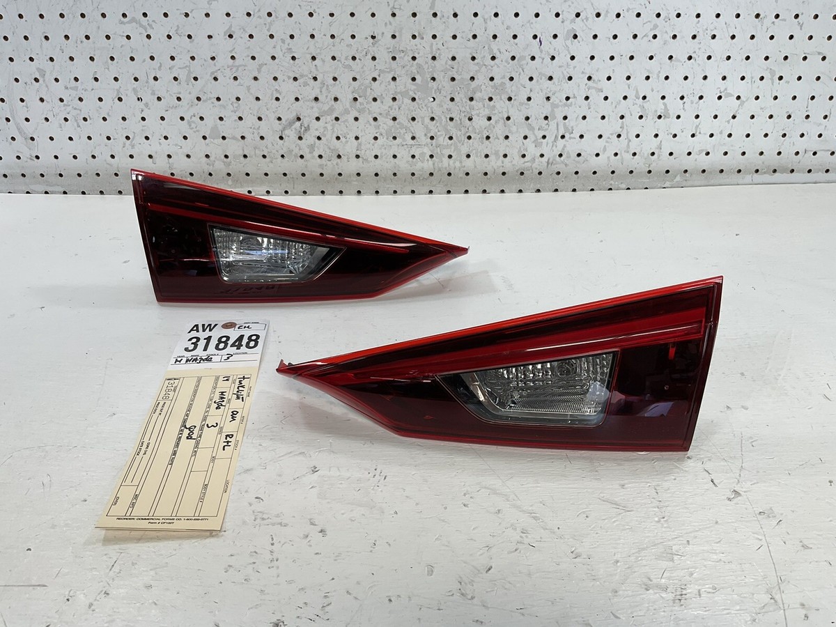 2014 2018 MAZDA 3 TRUNK LIGHT RIGHT & LEFT SIDE PAIR OEM | eBay