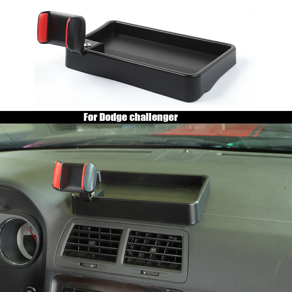 Dashboard Storage Tray Phone Holder Mount Organizer for Dodge