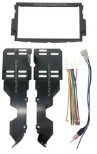 Stereo Radio Double Din Dash Install Kit Wire Harness Fits 2004-2008 Acura TL 