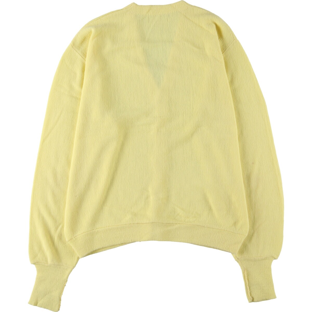LACOSTE カーディガン サイズ5 イエロー　made in France Lacoste Yellow Cardigan Sweaters for Men for sale | eBay