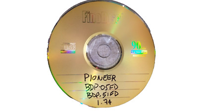 Pioneer Elite BDP-51FD BDP-05FD Firmware Update CD ver 1.74