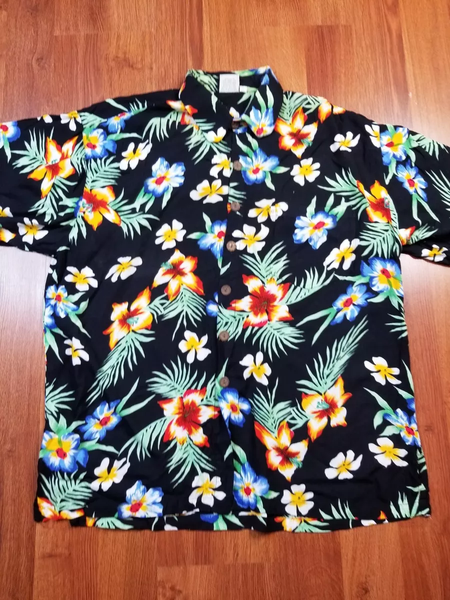 Floral Rayon Short Sleeve Shirt