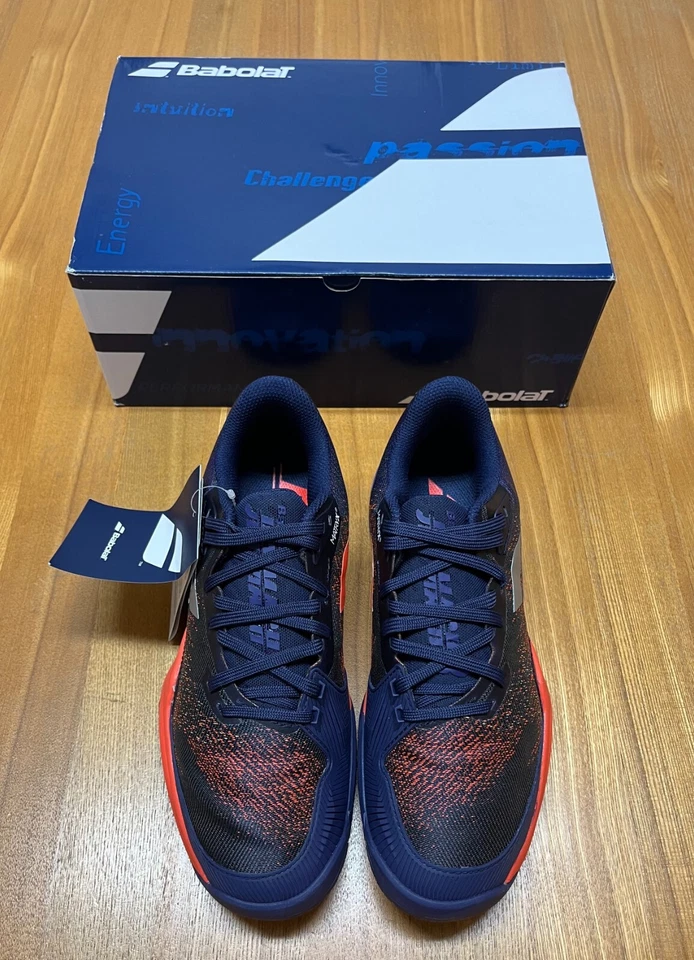 Tênis Babolat Jet Mach 3 All Court masculino fita azul EUA 8,5 EUR42 com caixa NOVO - Imagem 4 de 4